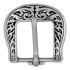 04005 Horse Shoe Brand Floral Buckle, 3/4"
