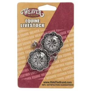 04210 Horse Shoe Brand Conchos with Post, 1-1/2"
