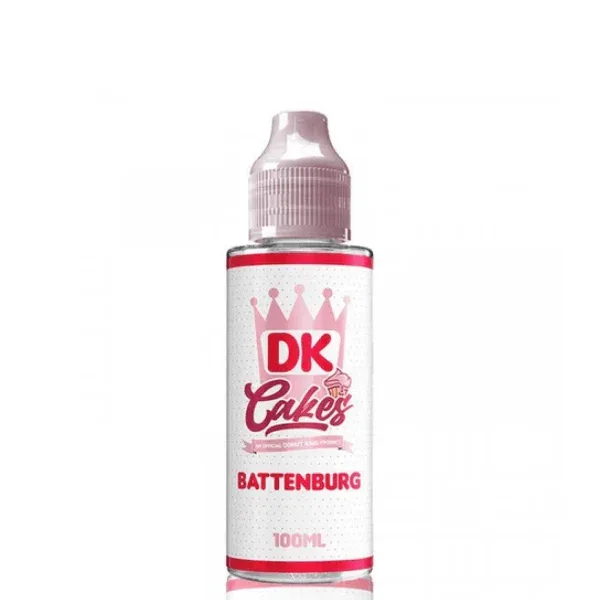 0mg Donut King Cakes 100ml Shortfill (70VG/30PG)
