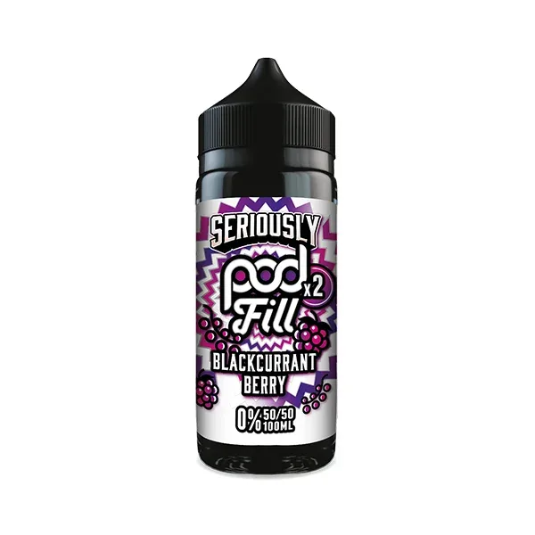 0mg Doozy Seriously PodFill 2 100ml Shortfill (50VG/50PG) - Image 2