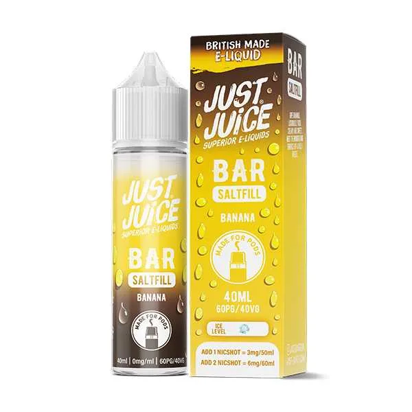0mg Just Juice Bar Saltfill 40ml Shortfill (40VG/60PG) - Image 2
