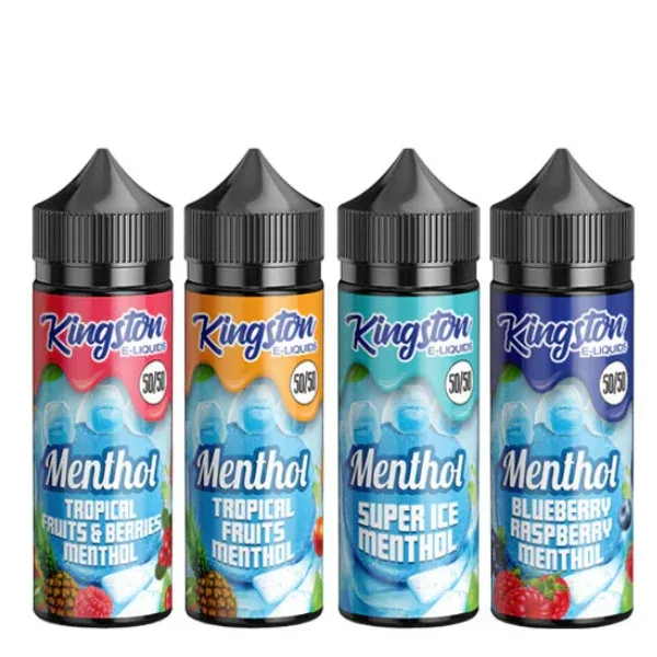 0mg Kingston Menthol 120ml Shortfill (50VG/50PG)