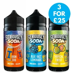 0mg Seriously Soda Doozy Vape 100ml Shortfill (70VG/30PG)