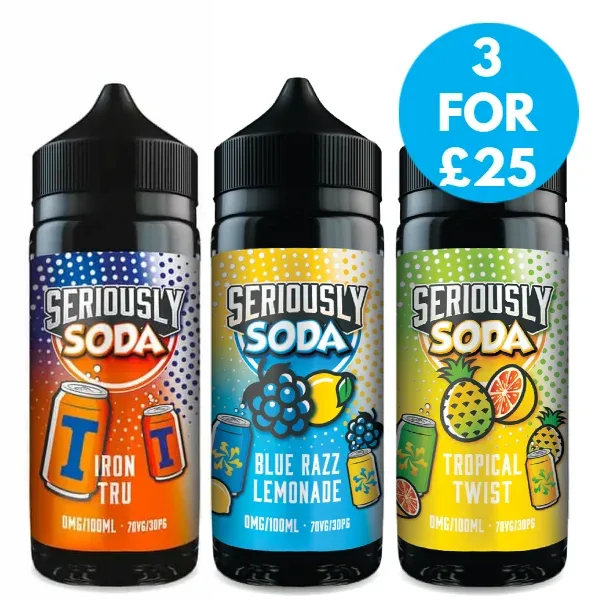 0mg Seriously Soda Doozy Vape 100ml Shortfill (70VG/30PG)