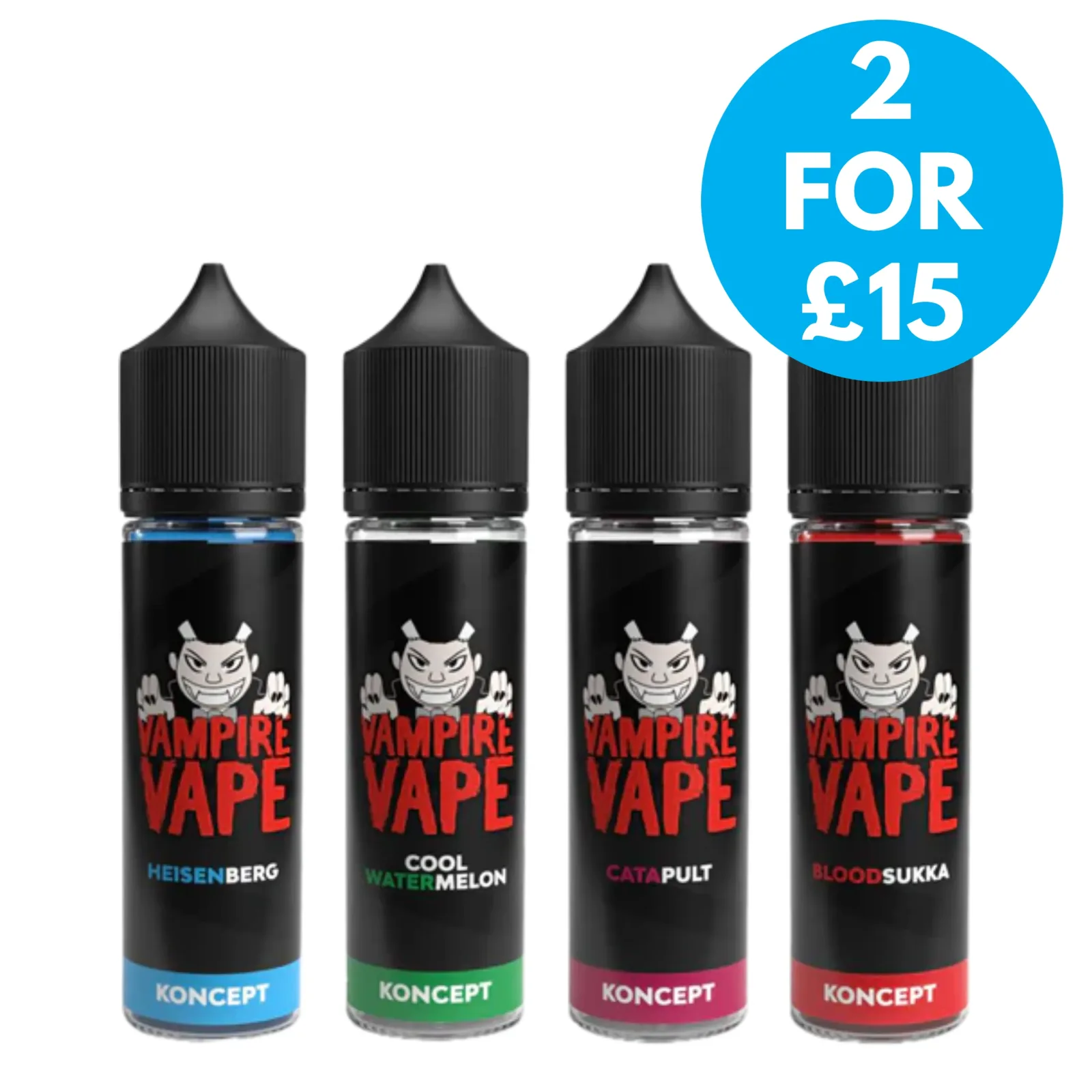 0mg Vampire Vape Koncept 50ml Shortfill (70VG/30PG)