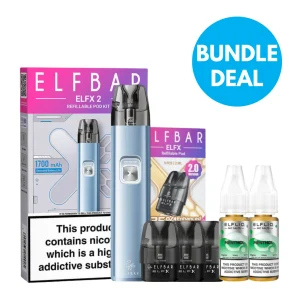 10mg (1%) Elf Bar ELFX 2 Pod Kit Bundle