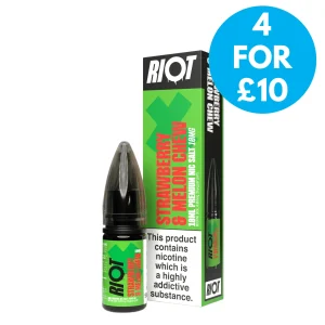 10mg (1%) Riot X E-liquid 10ml Nic Salts