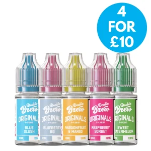 10mg Double Brew Bar Originals 10ml Nic Salt