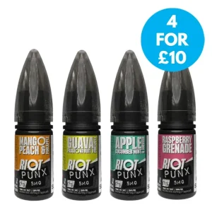 10mg Riot Squad Punx 10ml Nic Salt (50VG/50PG)
