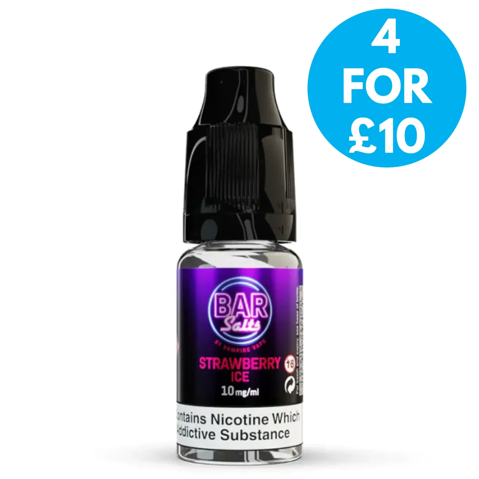 10mg Vampire Vape Bar Nic Salts (50VG/50PG)