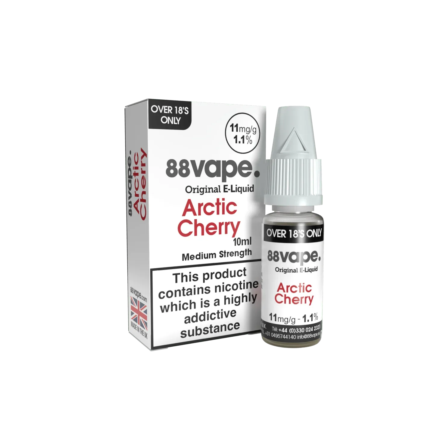 11mg 88Vape Freebase E-liquid 10ml - Image 2
