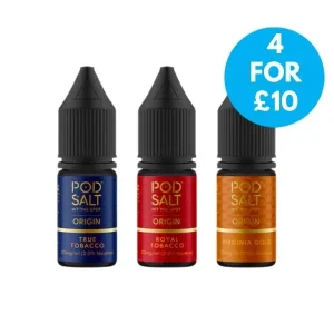 11mg Pod Salt Origins Tobacco 10ml Nic Salt (50VG/50PG)