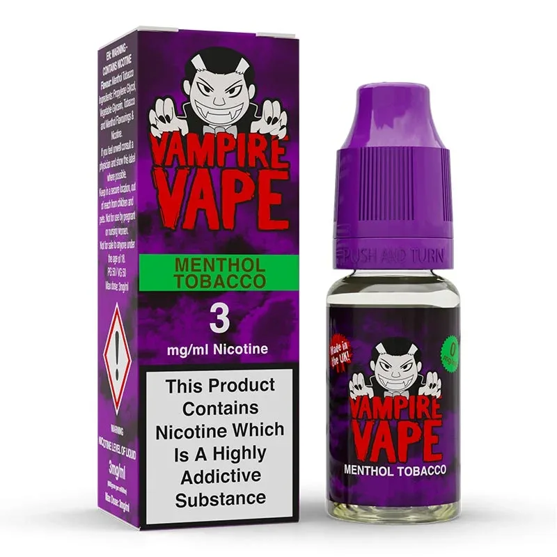 12mg Vampire Vape Freebase E-liquids (40VG/60PG) - Image 2