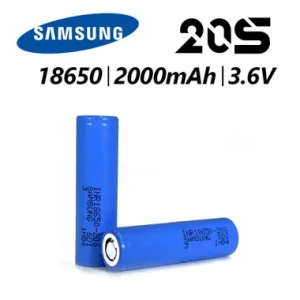 18650 2000 MAH FLAT TOP Recharchable Battery | Samsung