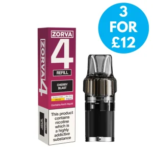 18mg (1.8%) Zorva 4 Refill Pack