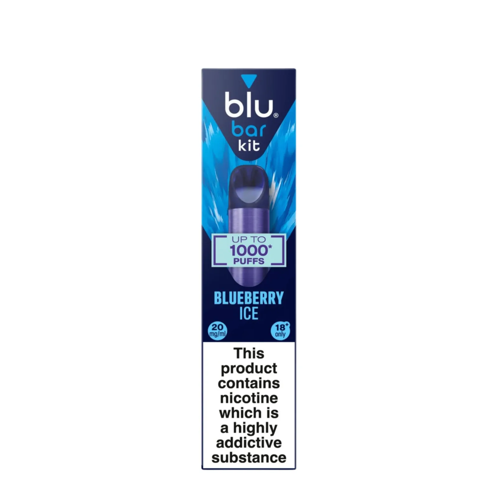20mg Blu Bar 1000 Vape Kit - Image 2