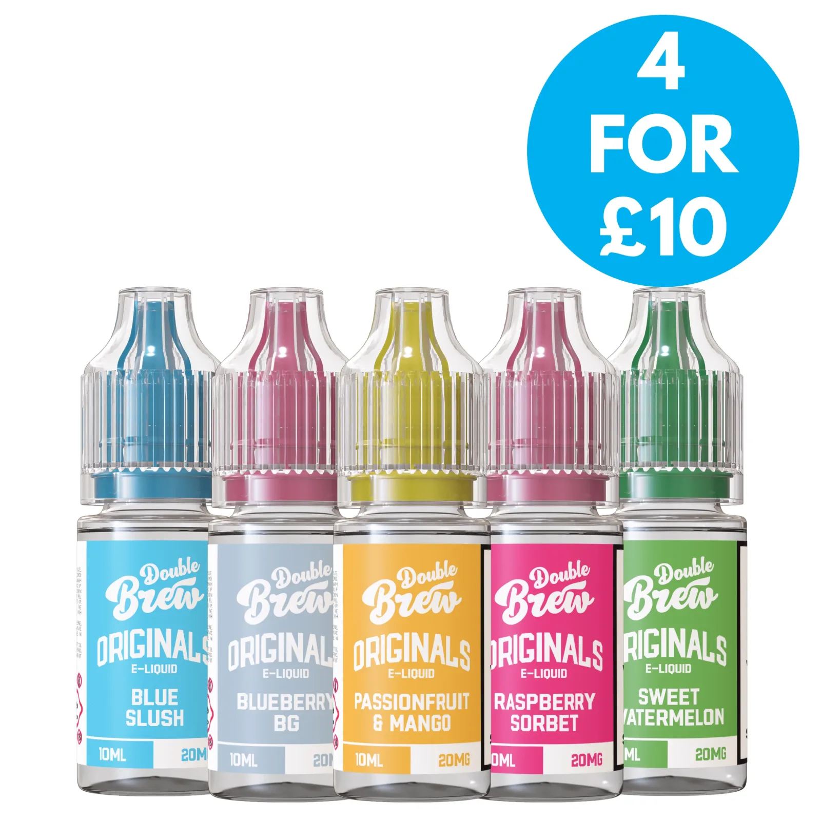 20mg Double Brew Bar Originals 10ml Nic Salt