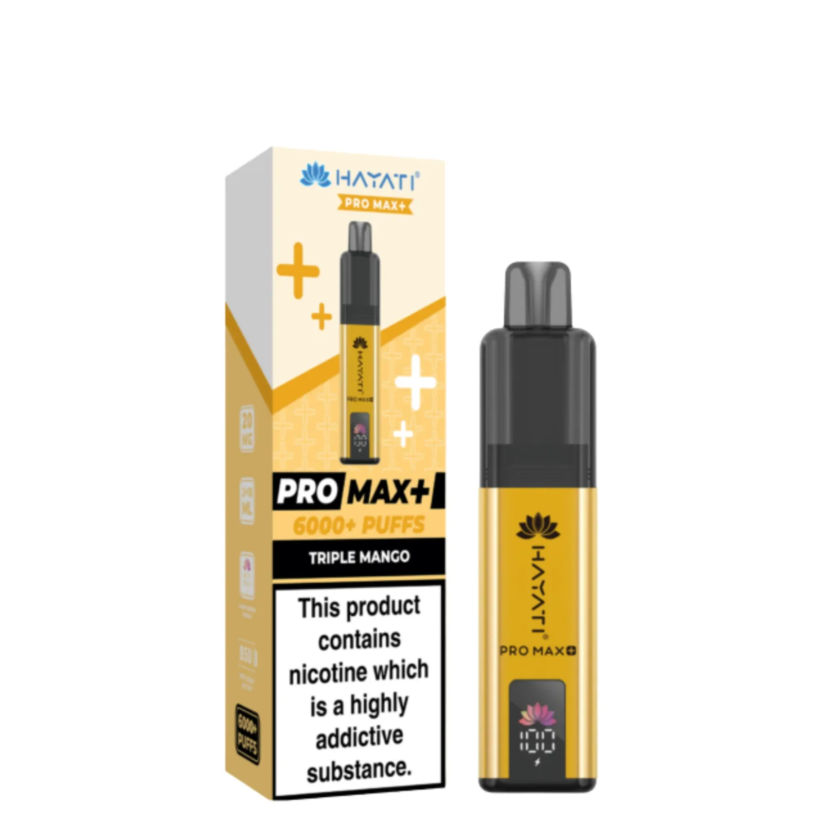20mg Hayati Pro Max 6000+ Prefilled Pod Vape Kit
