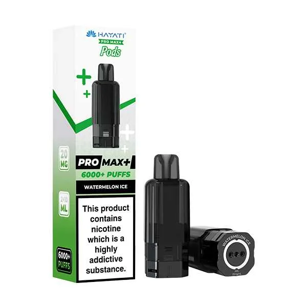 20mg Hayati Pro Max + 6000 Prefilled Replacement Pods - Image 2