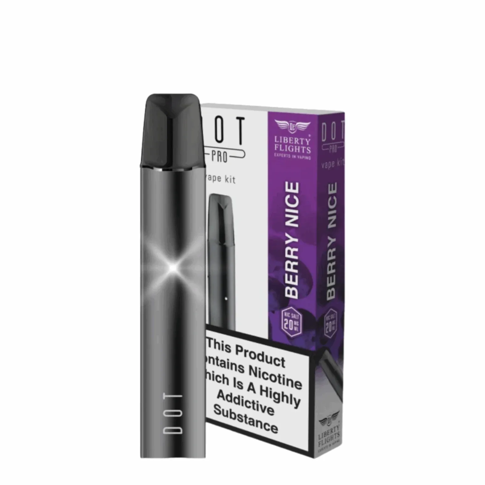 20mg Liberty Flights Dot Pro Prefilled Vape Kit - Image 2