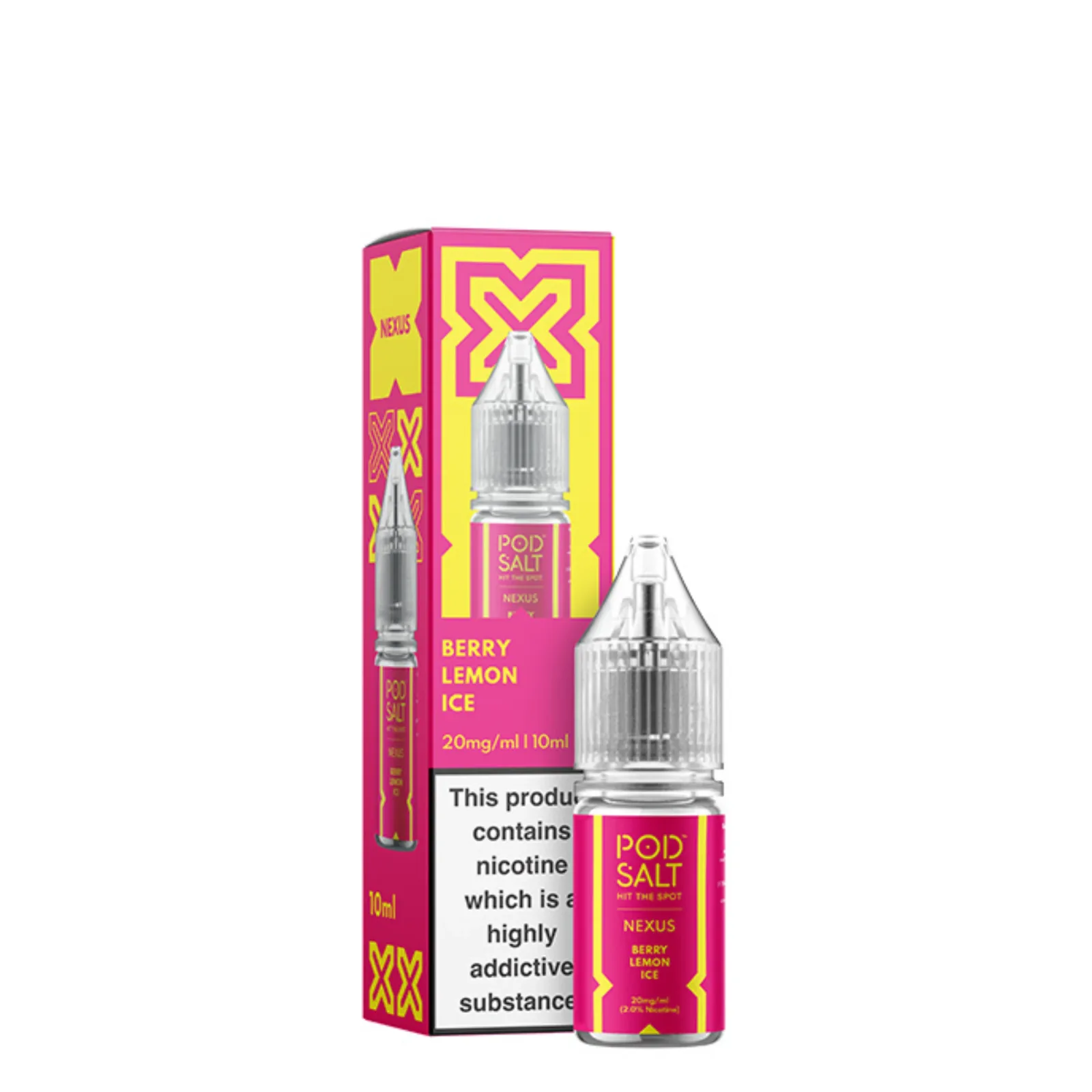 20mg Pod Salt Nexus 10ml Nic Salt (50VG/50PG) - Image 2