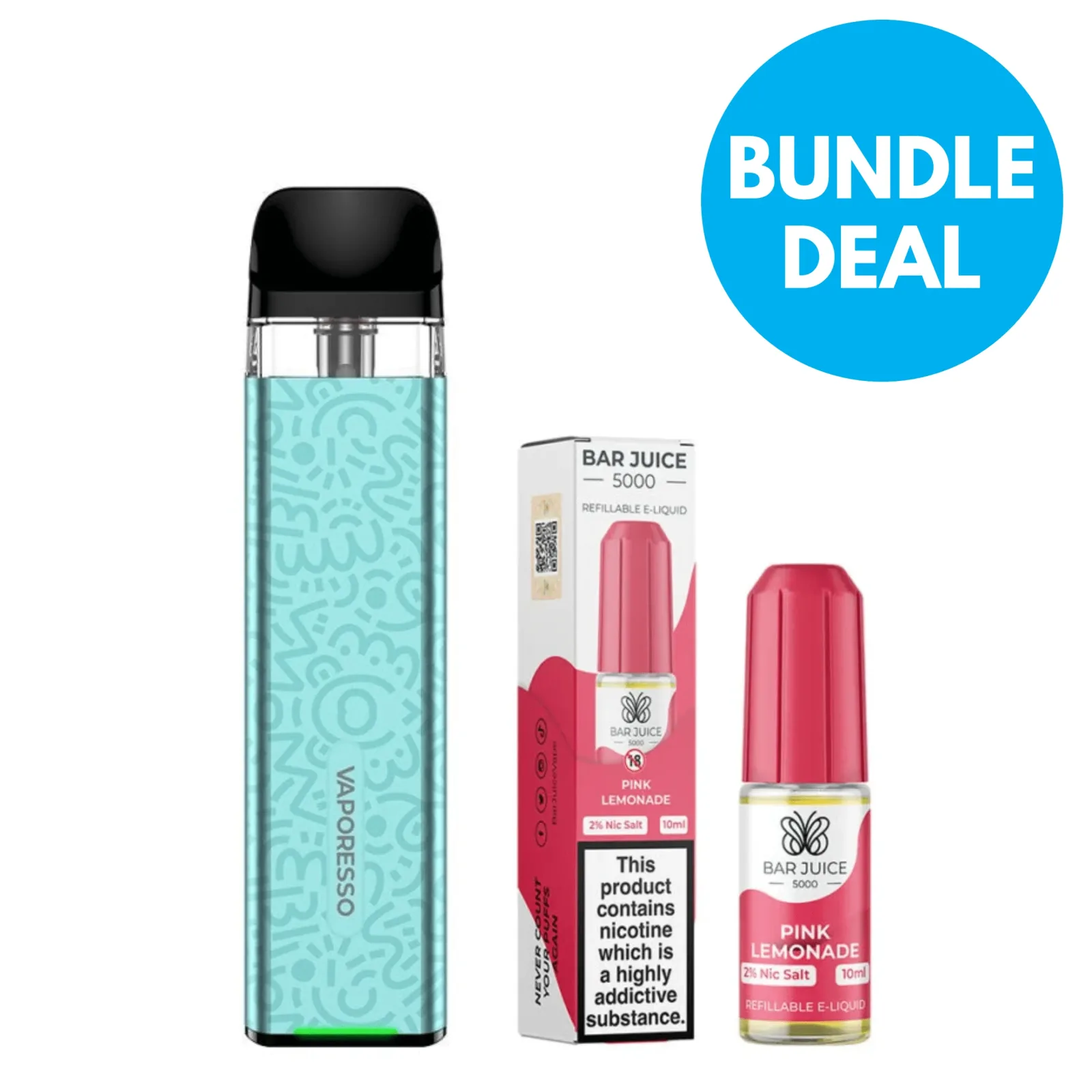 20mg SKE Crystal Bar Disposable Vape Alternative Bundle