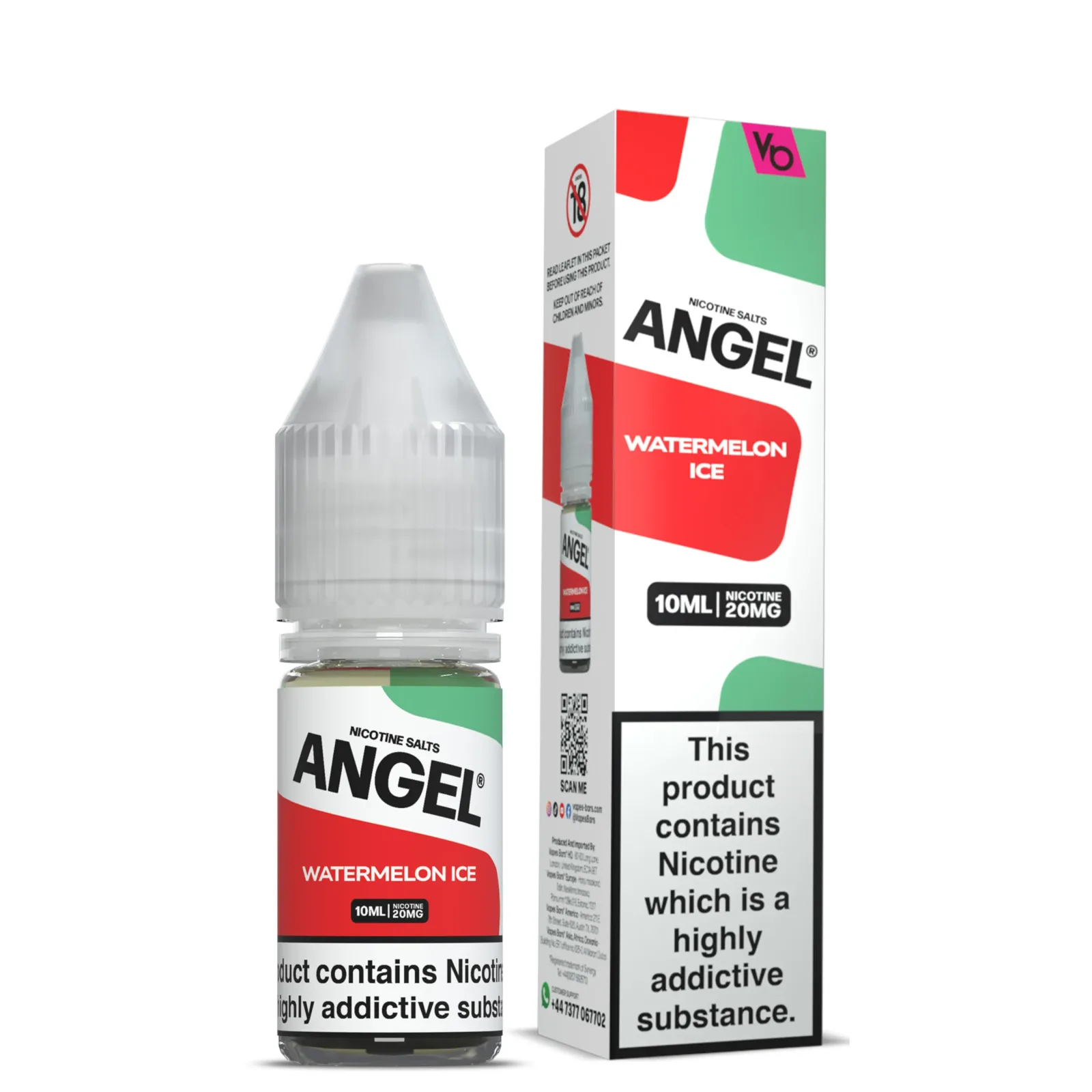 20mg Vapes Bars Angel Nic Salts (50VG/50PG) - Image 2