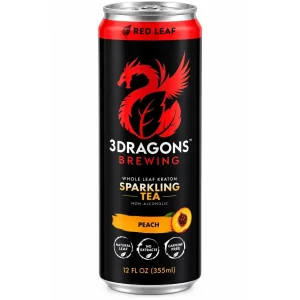 3 Dragons Brewing Kratom Sparkling Red Leaf Tea