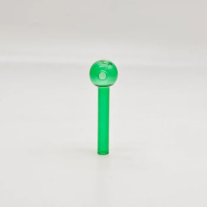 4″ Green Glass Oil Burner Pipe