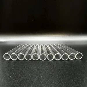 5" Clear Straight Glass Tube Chillum