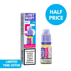 5mg (0.5%) Lost Mary 10ml Nic Salt E-liquid