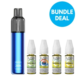 5mg Elfliq And Bar Juice 20K Puffs Disposable BUNDLE