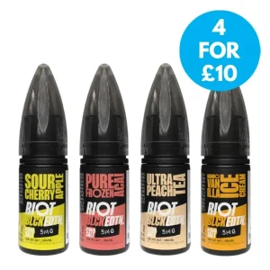 5mg Riot Squad Black Edition V2 Nic Salts 10ml (50VG/50PG)