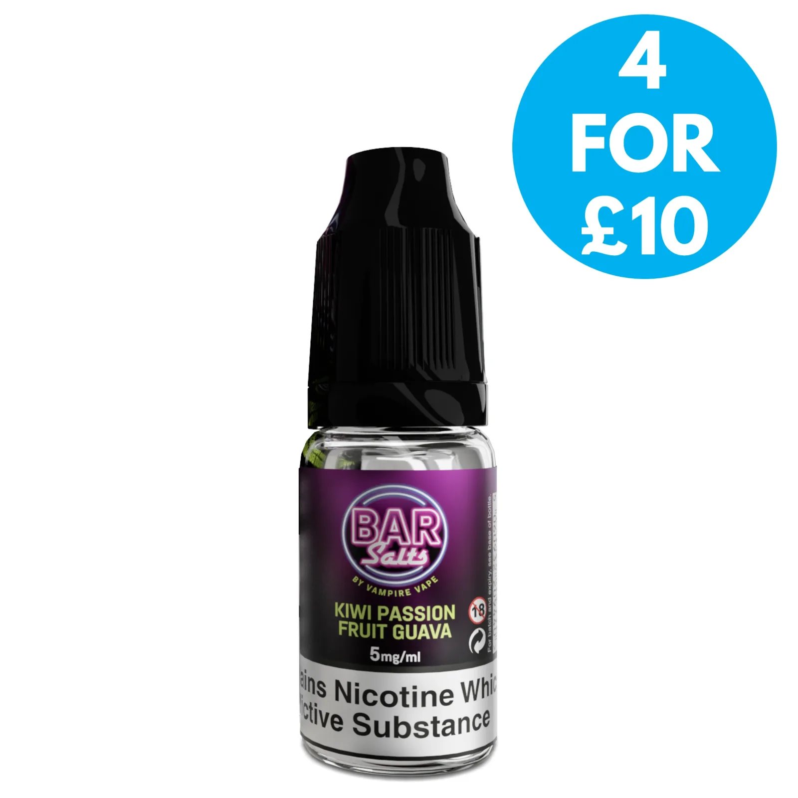 5mg Vampire Vape Bar Nic Salts (50VG/50PG)