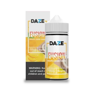 7 Daze Fusion Pineapple Coconut Banana 100ml Vape Juice