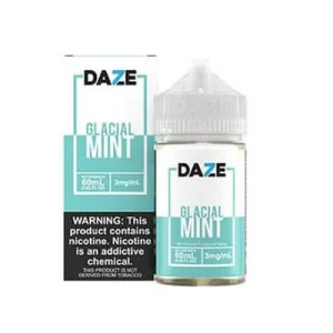 7 Daze Glacial Mint Vape Juice 60ml