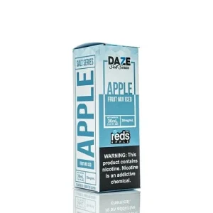 7 Daze Reds Apple Fruit Mix ICED Salt 30ml