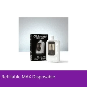 7Daze Clickmate Refillable MAX Disposable