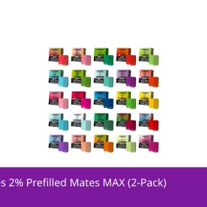 7Daze Clickmates 2% Prefilled Mates MAX (2