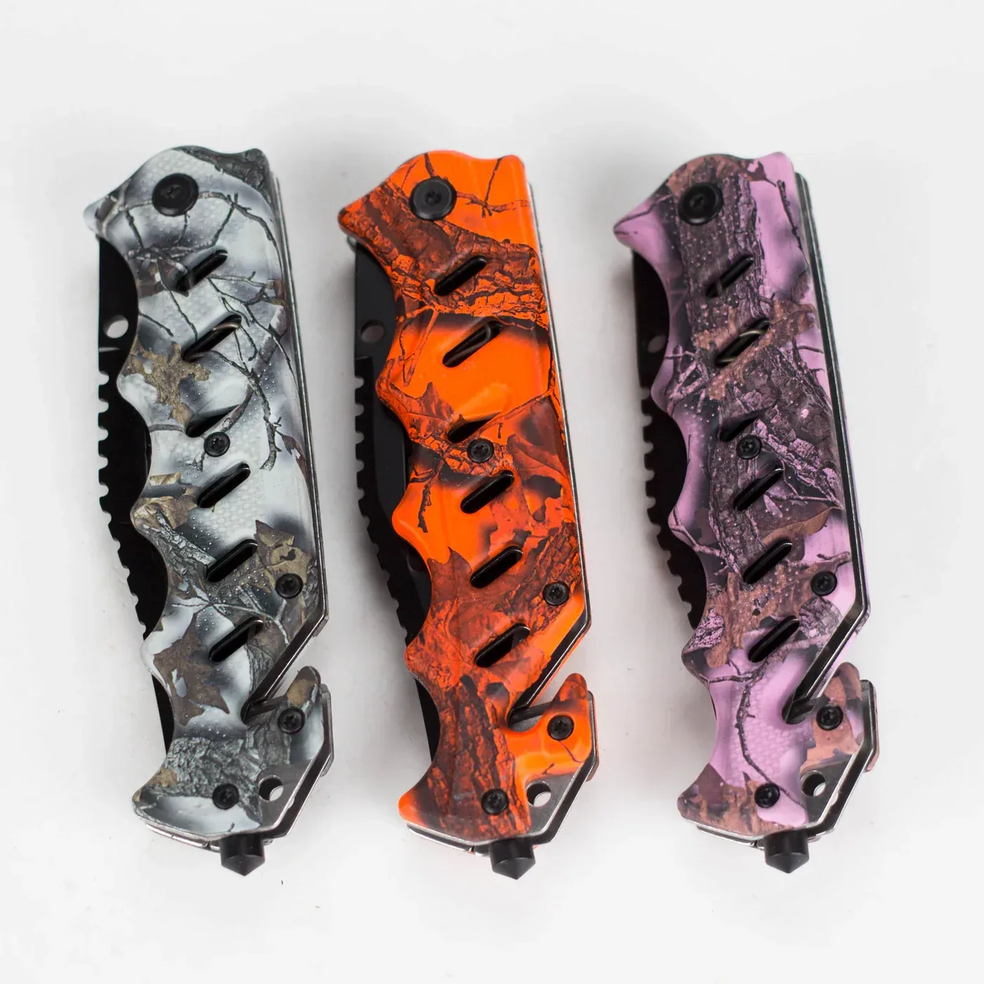 8.75" Foldable Pocket Knife - CamoEdge - Image 2