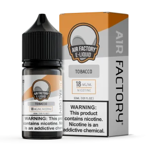 Air Factory Tobacco 30ml Nic Salt Vape Juice