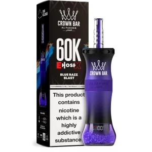 Al Fakher Crown Bar E Hose X Disposable | 60K Puffs