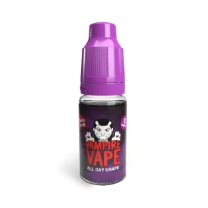 All Day Grape Freebase Vape Juice 10ml | Vampire Vape