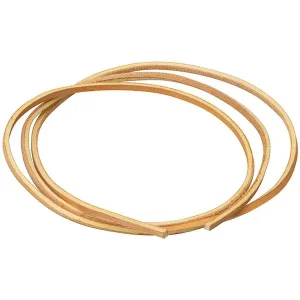 Alum Tanned Leather Lace, Chestnut, 1/8" x 40"