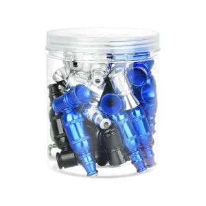 Aluminum Metal Hand Pipe - 3" - 20PC