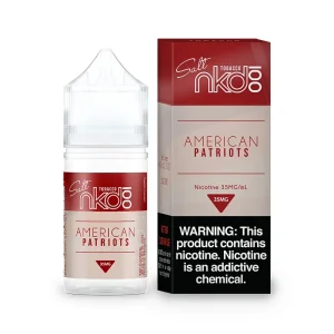 American Patriots E-Juice Salts 30ML | NKD 100 E-Liquid