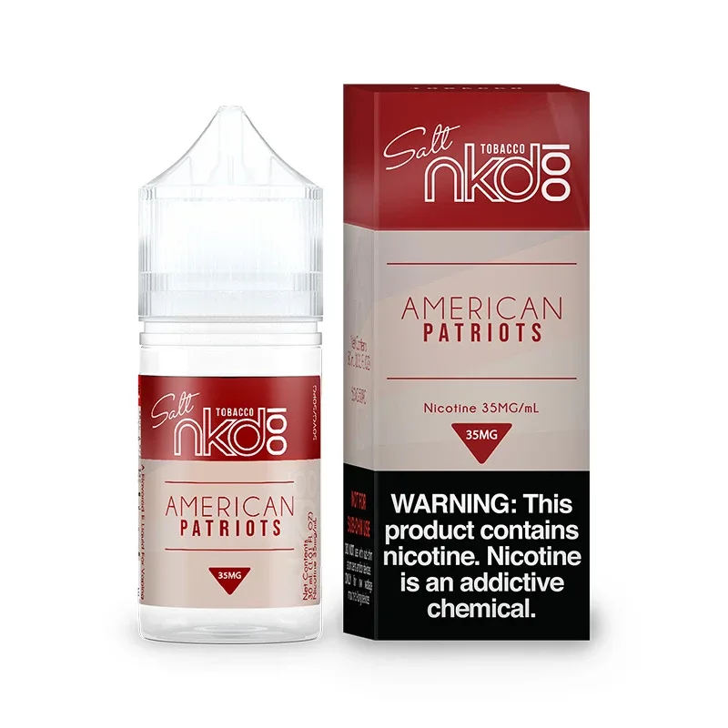 American Patriots E-Juice Salts 30ML | NKD 100 E-Liquid