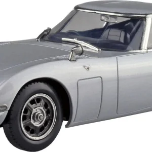 Aoshima 1/32 Toyota 2000GT Silver Plastic Model Kit Snap-Together