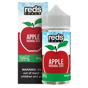 Apple ICED Original | Reds Apple Ejuice by 7 Daze
