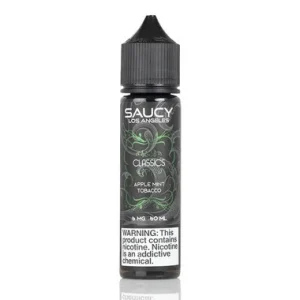 Apple Mint Tobacco | Saucy Elqiuid | 60ml